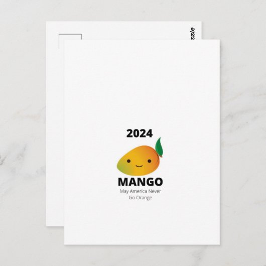 Carte postale MANGO (Devant / Derrière)