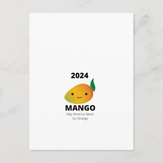 Carte postale MANGO (Devant)