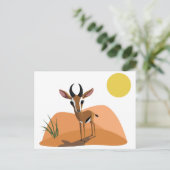 Carte Postale Mango la Gazelle (Debout devant)