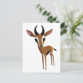 Carte Postale Mango la Gazelle (Debout devant)