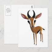 Carte Postale Mango la Gazelle (Devant / Derrière)