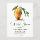 Carte Postale Mango tropical | BABY SHOWER (Devant)