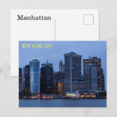 Carte Postale Manhattan (Devant / Derrière)