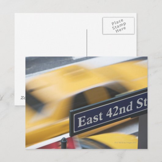 Carte Postale Manhattan (Devant / Derrière)