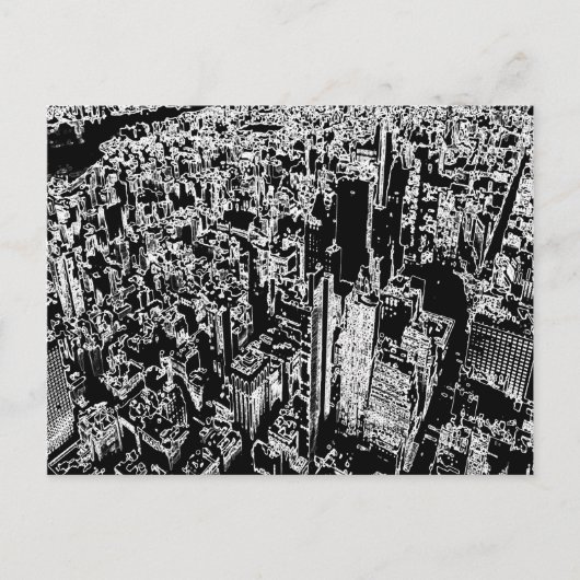 Carte Postale Manhattan (Devant)