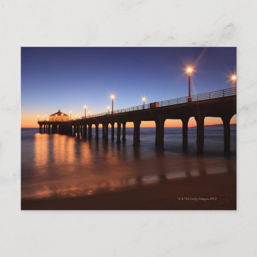 Carte Postale Manhattan Beach Pier (Devant)