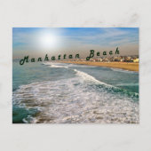Carte Postale Manhattan Beach Waves (Devant)