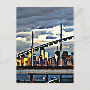 Carte Postale Manhattan de Staten Island CricketDiane Stuff