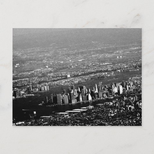 Carte Postale Manhattan d'en haut (Devant)