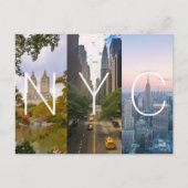 Carte Postale Manhattan New York (Devant)