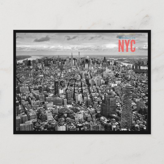 Carte Postale Manhattan, New York (Devant)