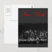 Carte postale Manhattan New York City (Devant / Derrière)