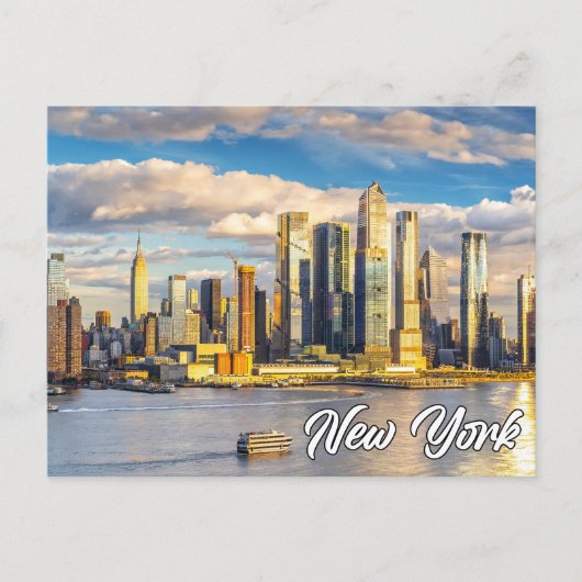 Carte Postale Manhattan, New York, USA (Devant)