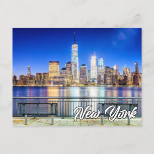Carte Postale Manhattan, New York, USA