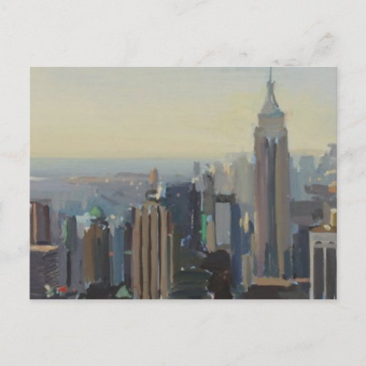 Carte Postale Manhattan Panorama 2012 (Devant)