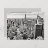 carte postale manhattan skyline (Devant / Derrière)
