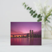Carte Postale Manhattan Skyline et Hudson River, New York, (Debout devant)