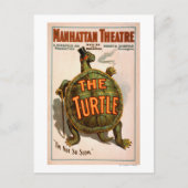 Carte Postale Manhattan Theatre New York Broadway La Tortue (Devant)