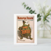 Carte Postale Manhattan Theatre New York Broadway La Tortue (Debout devant)