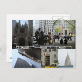 Carte Postale Manhattan V (Devant / Derrière)