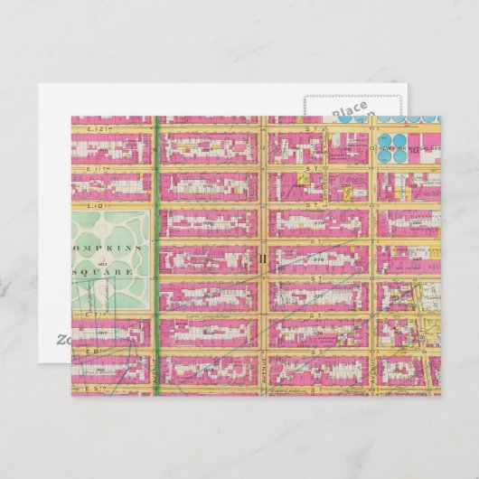 Carte Postale Manhatten, New York (Devant / Derrière)