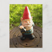 Carte Postale Manhole Gnome (Devant)