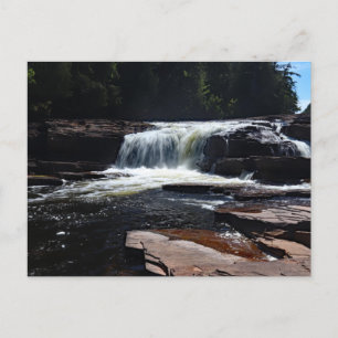 Carte Postale Manido Falls, Porcupine Mountains, Michigan