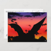 Carte Postale Maniez la batte la sculpture près de S. Congress (Devant / Derrière)