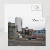 Carte Postale manifestations havanaises (Devant / Derrière)