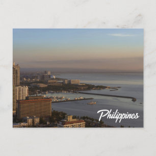 Carte Postale Manila Bay Philippines