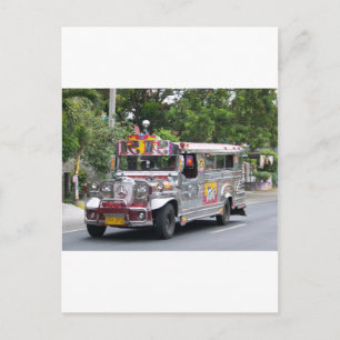 Carte Postale Manille Jeepney