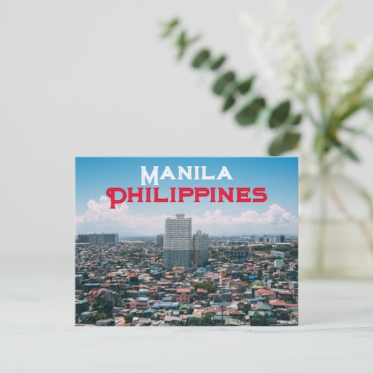Carte Postale Manille, Philippines (Debout devant)