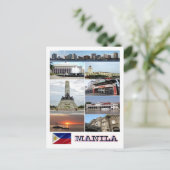Carte Postale Manille - Philippines - Mosaic - (Debout devant)