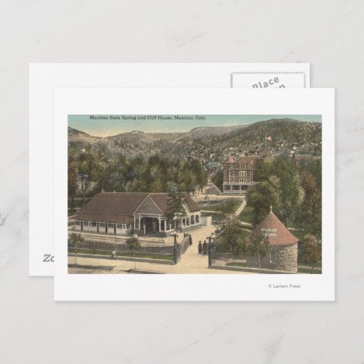 Carte Postale Manitou Springs, CO 3 (Devant / Derrière)