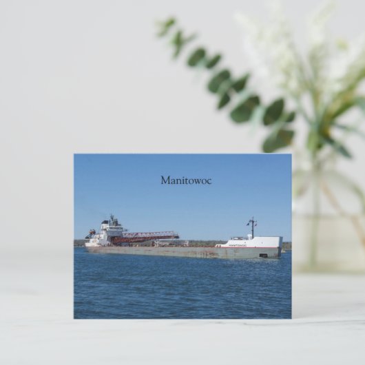Carte postale Manitowoc (Debout devant)