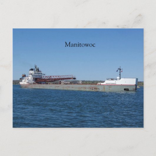 Carte postale Manitowoc (Devant)