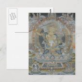 Carte postale Manjushri (Devant / Derrière)