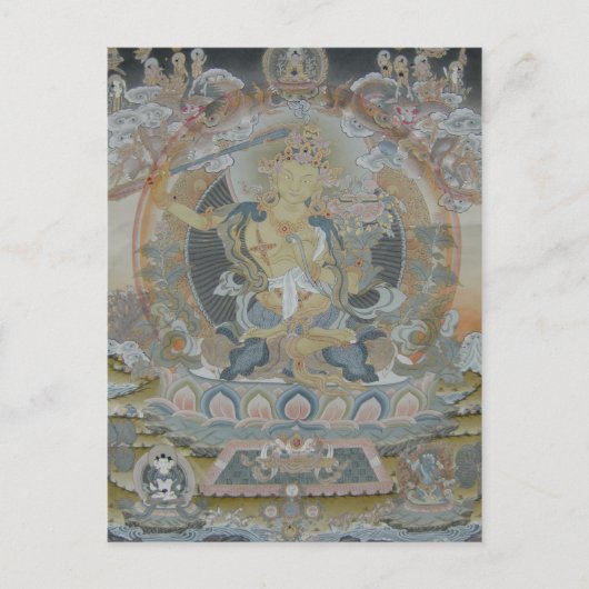 Carte postale Manjushri (Devant)