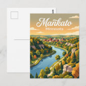 Carte Postale Mankato, Minnesota (Devant / Derrière)