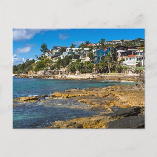 Carte Postale Manly front de mer paysage de plage Australie phot (Devant)