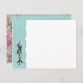 Carte Postale Mannequin Avec Compliments (Devant / Derrière)