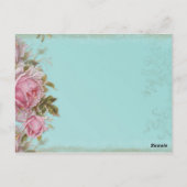 Carte Postale Mannequin Avec Compliments (Dos)