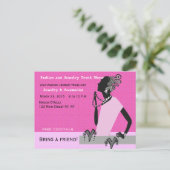 Carte Postale Mannequin de Jewelry Trunk Show Custom (Debout devant)