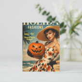 Carte Postale Mannequin de mode Belle Summerween (Debout devant)