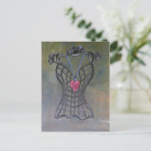 Carte Postale "Mannequin du Canada" (Debout devant)