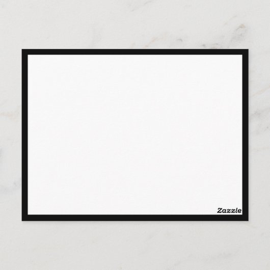 Carte Postale Mannequin en robe aquarelle rose Poshmark Merci (Dos)