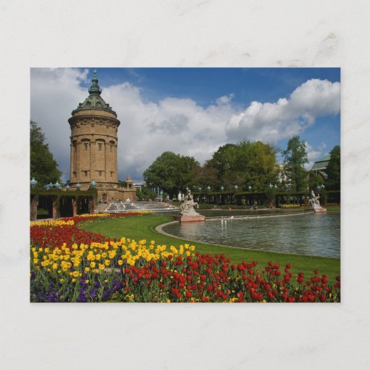 Carte Postale Mannheim, Allemagne (Devant)