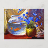 Carte Postale Mannheim - Aquarium et Fleurs (Devant)