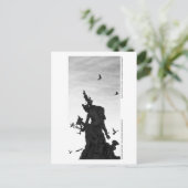 Carte Postale Mannheim - Auf dem Marktplatz (Debout devant)