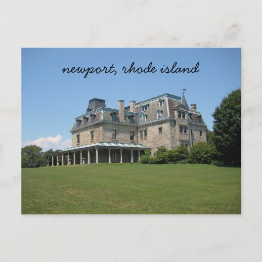 Carte Postale Manoir de Newport, Rhode Island (Devant)